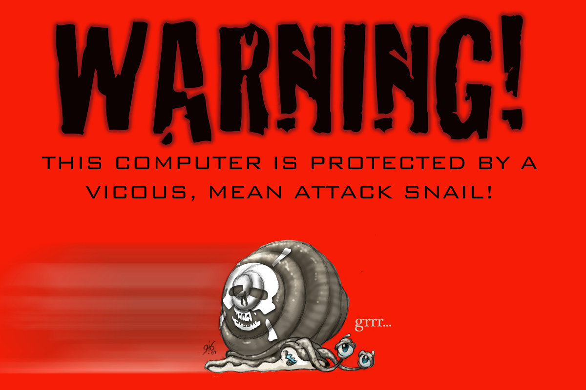 Attack snail