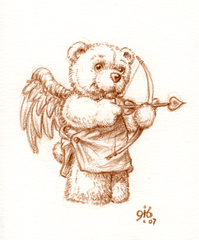 Cupid Teddy Bear