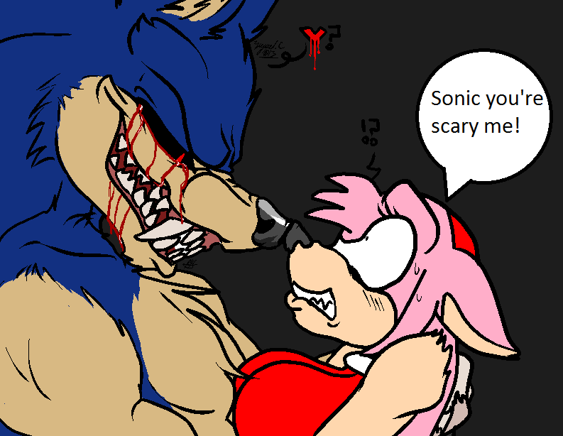 My bad boy ( sonic.exe and amy ) - My bad boy ( sonic.exe and amy