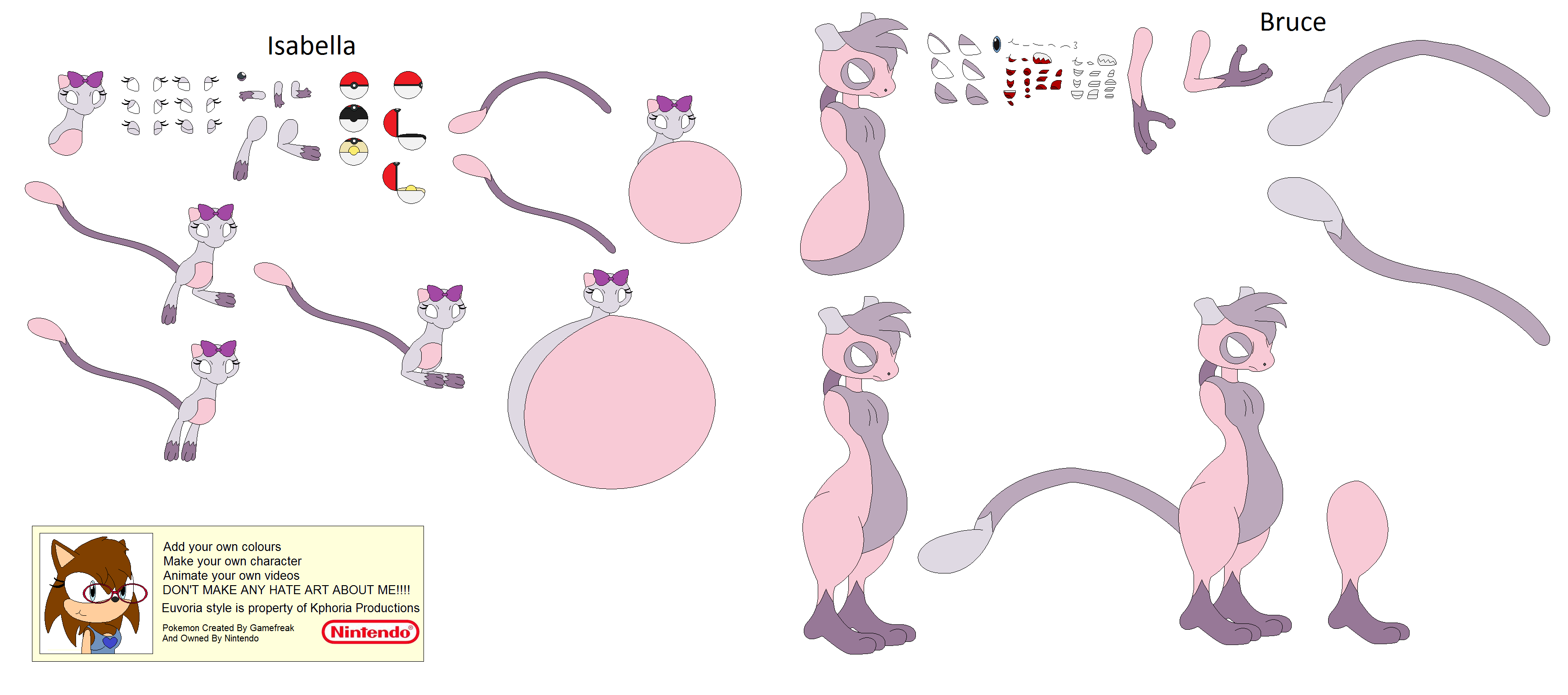 Mew X Mewtwo by PokeWarriorMelodies on DeviantArt