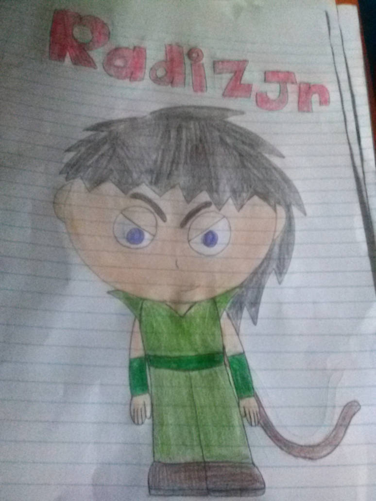DBZ Next Gen. Raditz Jr by narutofangirlforever on DeviantArt