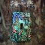 Green Faery Door lightswitch cover