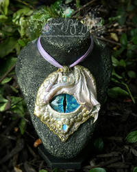 Dawn Winged Dragon Eye pendant