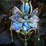 Crystal Blossom necklace pendant 2