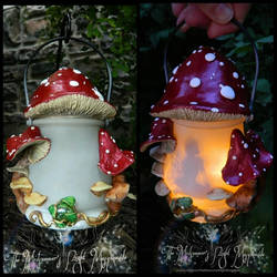 Faery Mushroom Lantern