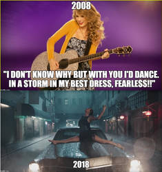 In a storm in my best dress, fearless