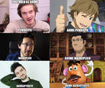 Youtuber as anime