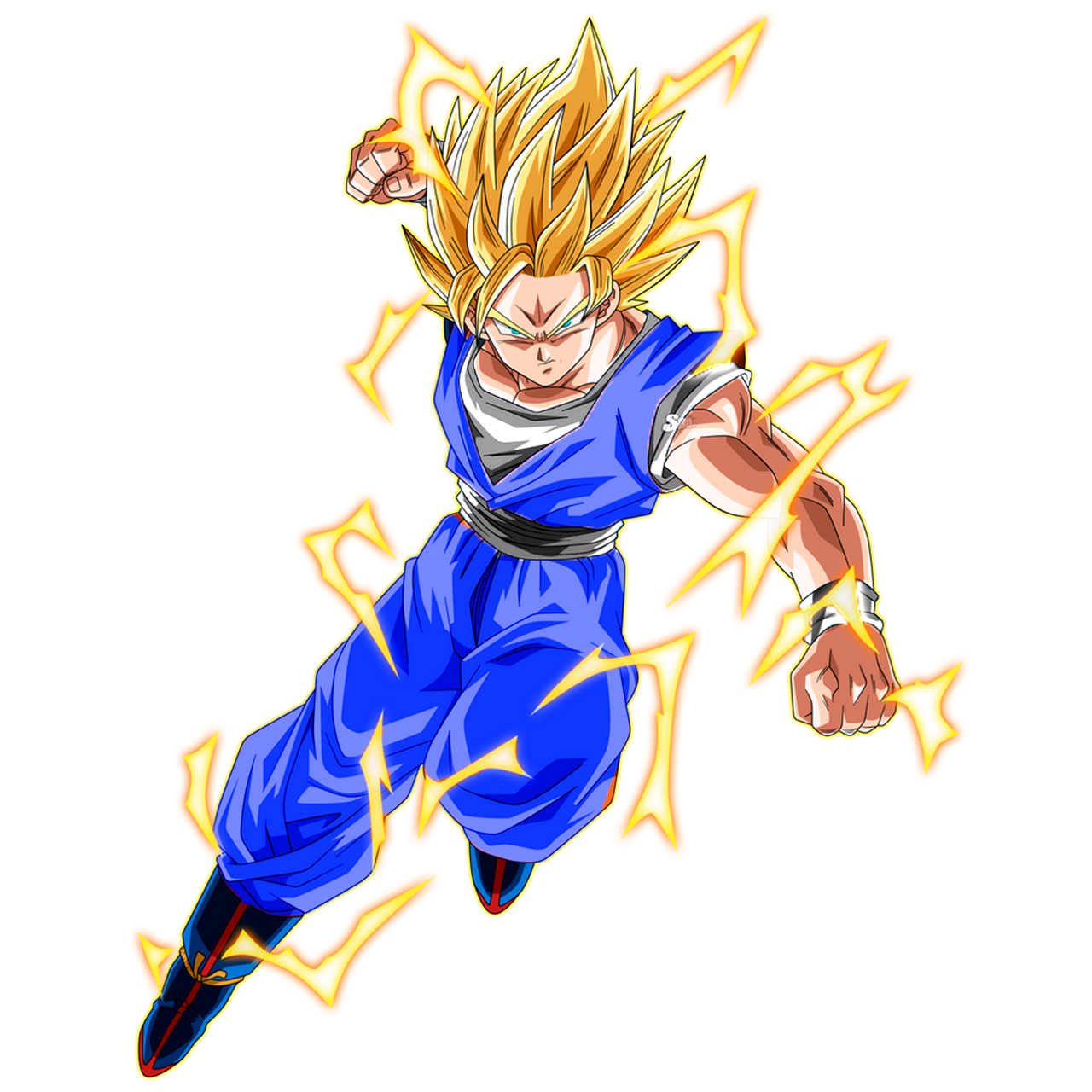 Accrued Strength Super Saiyan Goku