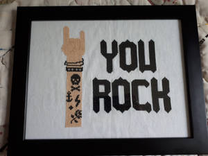 You Rock xstitch