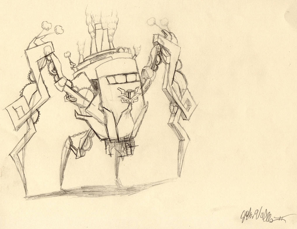 Steam Rose Behemoth by Toonstop on DeviantArt