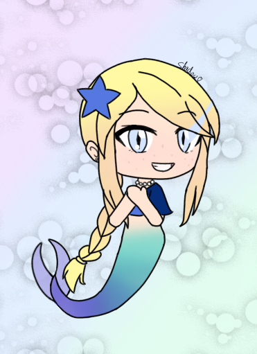 gacha #mermaid #edit #cute #cottoncandygirl - Gacha Mermaid, HD