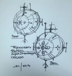 Superdreadnought Chicago quick sketch