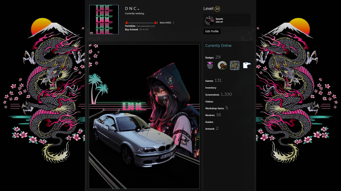 Custom Steam Artwork Profile By CXDNC On DeviantArt custom-steam-artwork-profile-by-cxdnc-on-deviantart