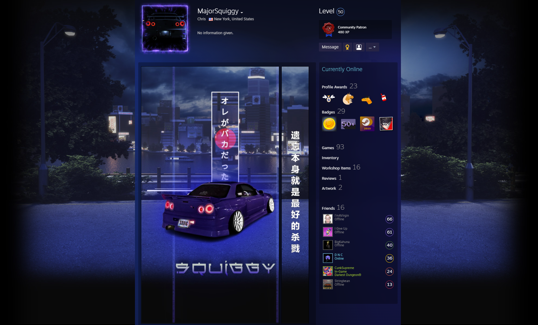 Custom Steam Artwork Profile by CXDNC on DeviantArt