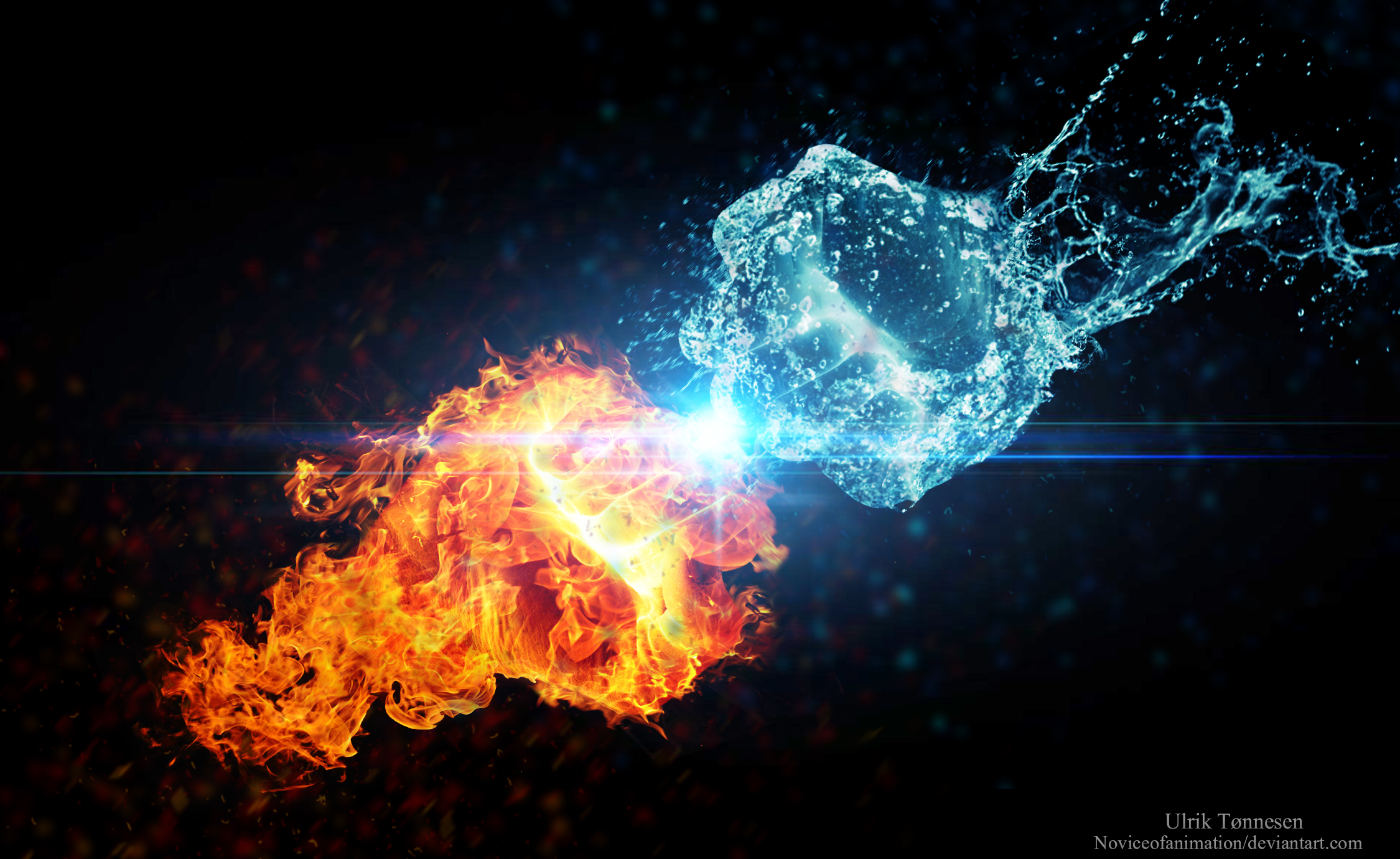 Fire And Water Depend On Each Other Fire vs. Water by NoviceOfAnimation on DeviantArt
