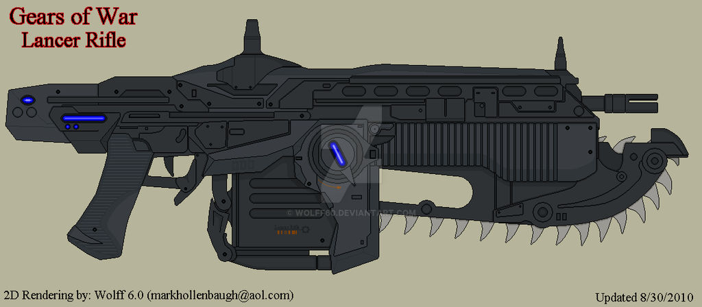 Gears of War Lancer Rifle