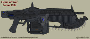 Gears of War Lancer Rifle