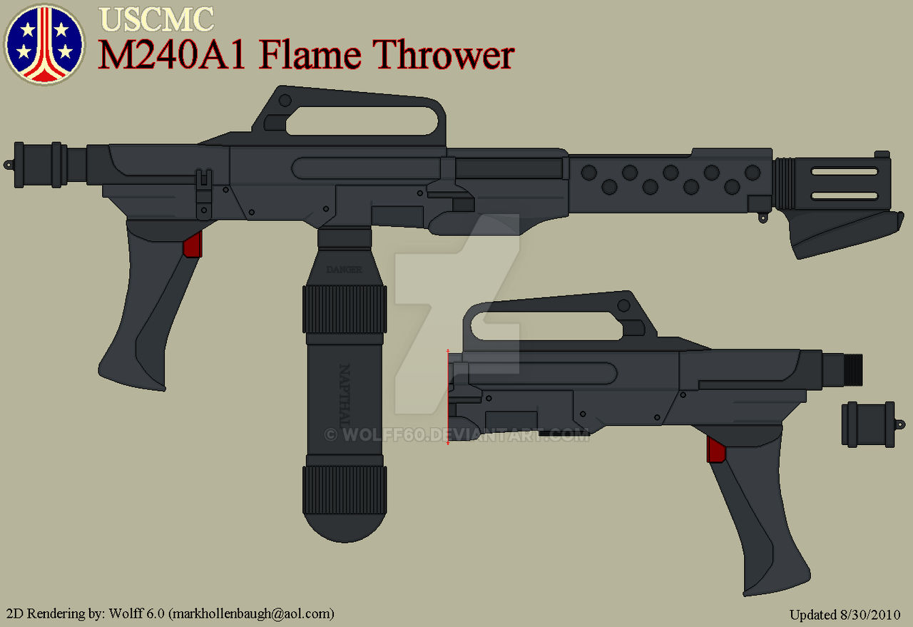 USCMC M240A1 Flamethrower