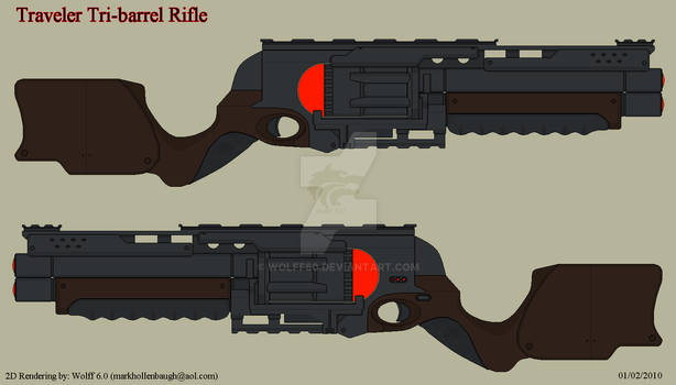 Traveler Tri-barrel Rifle