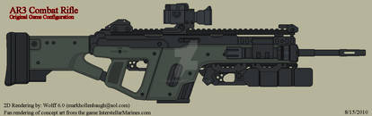 AR3 Combat Rifle OGC