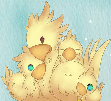 Chocobo family