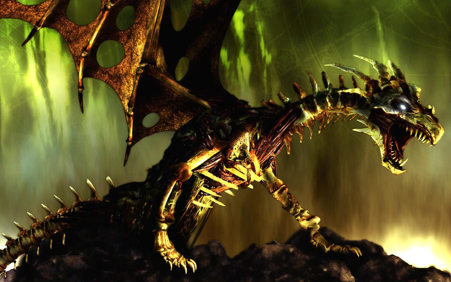 Zombie Dragon By AwesomeDinoMonster On DeviantArt zombie-dragon-by-awesomedinomonster-on-deviantart