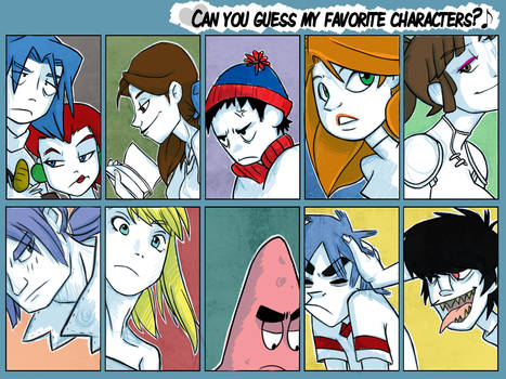 Favorite Characters Meme