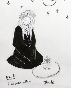 WiccanWitch(inktober2017-day8)