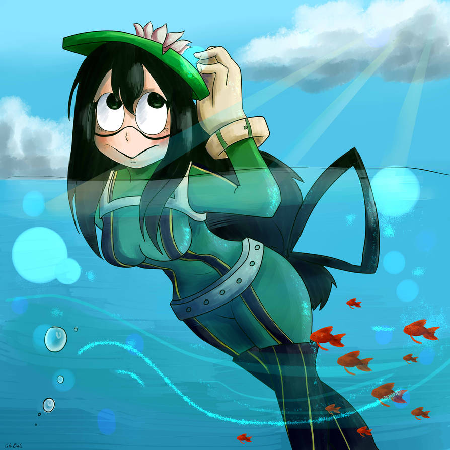 Froppy Tsuyu Asui / Boku No Hero Academia by kyokobandicoot on DeviantArt