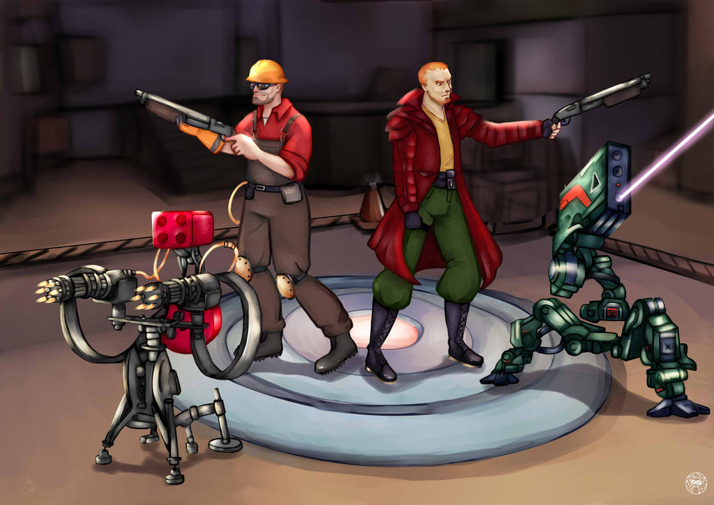 Commission tf2 by kyokobandicoot on DeviantArt