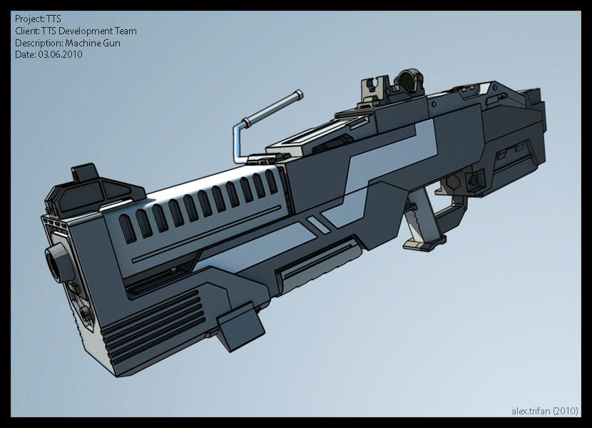 Machine Gun Deviantart Machine Gun by PredatoryApe on DeviantArt