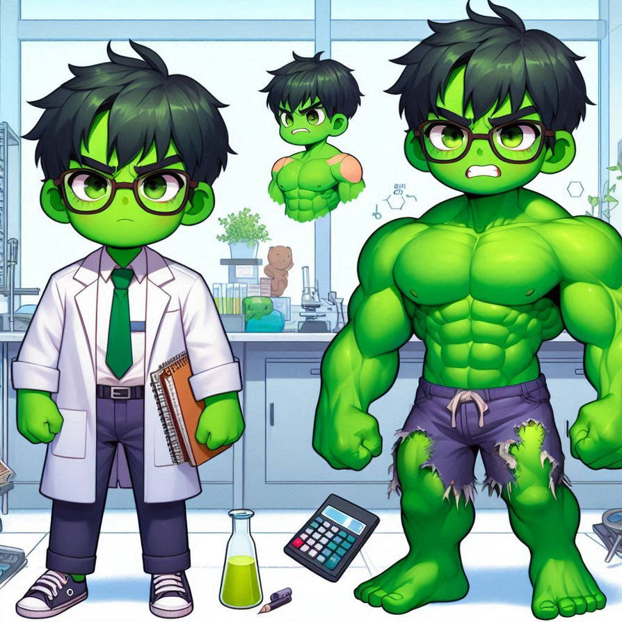 Hulk In Lab Scientist Hulk out by KruncibvRemake on DeviantArt