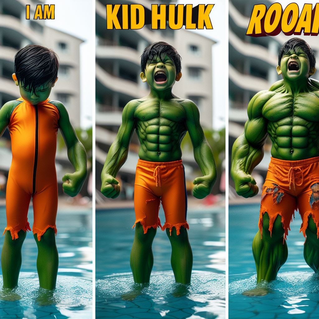 Hulk Inflatable Pool Toy Hulk out at pool by KruncibvRemake on DeviantArt