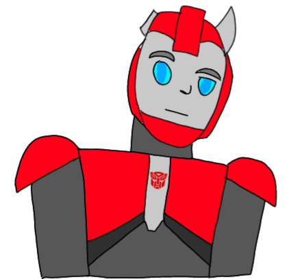 Cliffjumper doing the Rock eyebrow meme by enderbats23 on DeviantArt