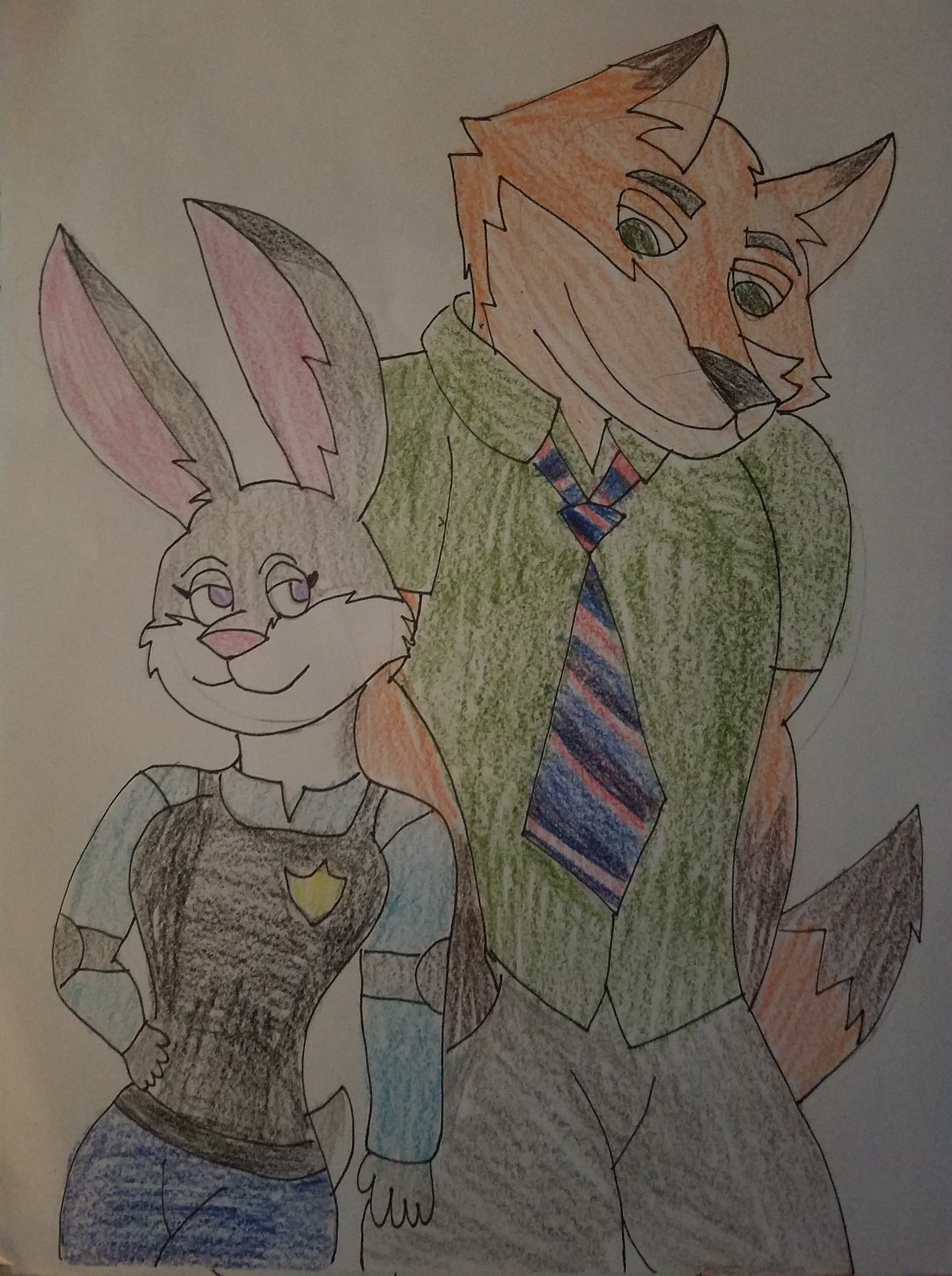 Nick and Judy by leewolfx on DeviantArt