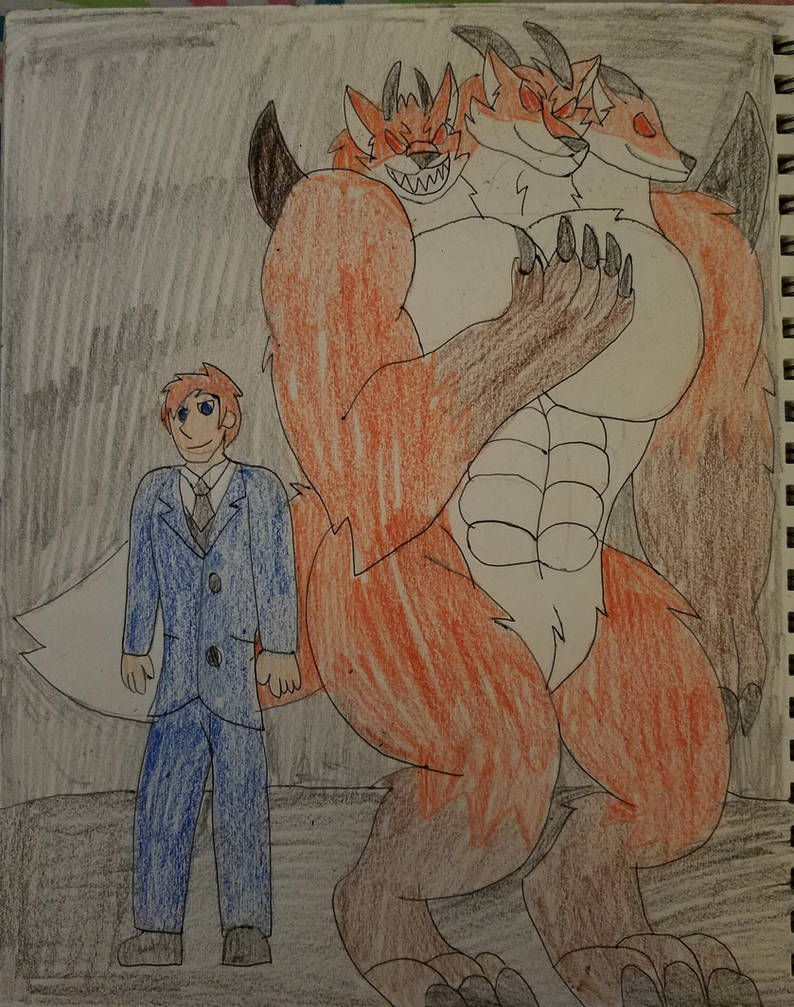 Deviantart Andre Fox Andrew Foxworth Human/Demon fox form by leewolfx on DeviantArt