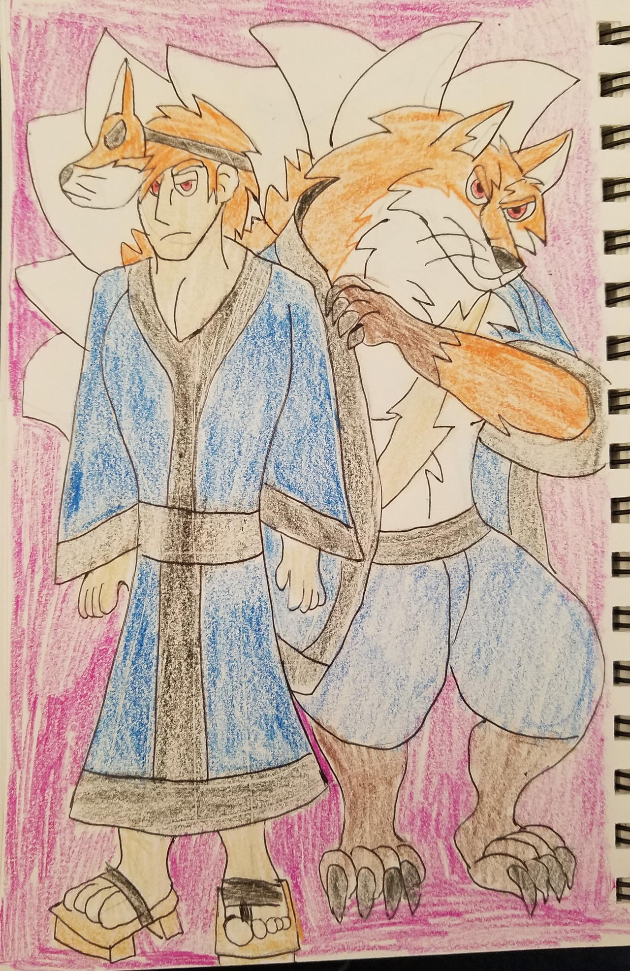 Deviantart Andre Fox Andrew Kitsune the samurai fox by leewolfx on DeviantArt