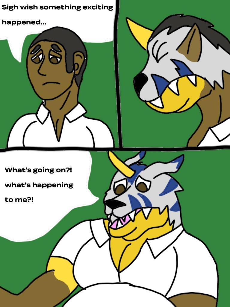 Gabumon tf 1 by leewolfx on DeviantArt