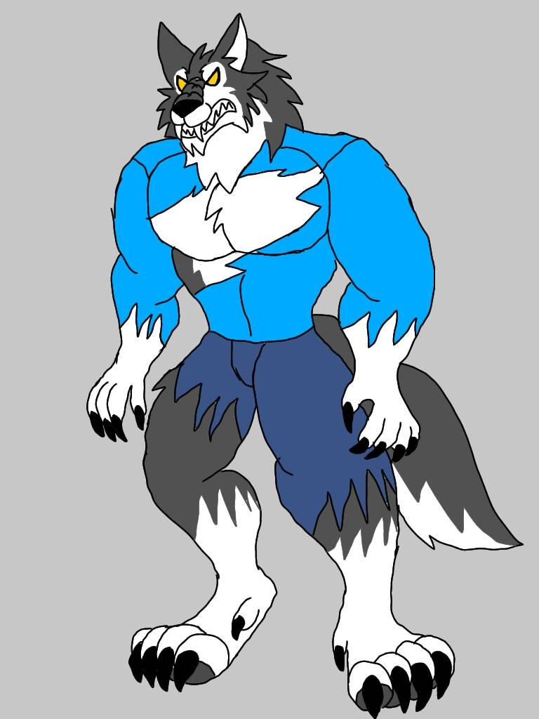 Werewolf Form (Ripped Clothes) by leewolfx on DeviantArt
