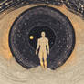 Male Astral Body Traveling Trough A Solar Eclipse