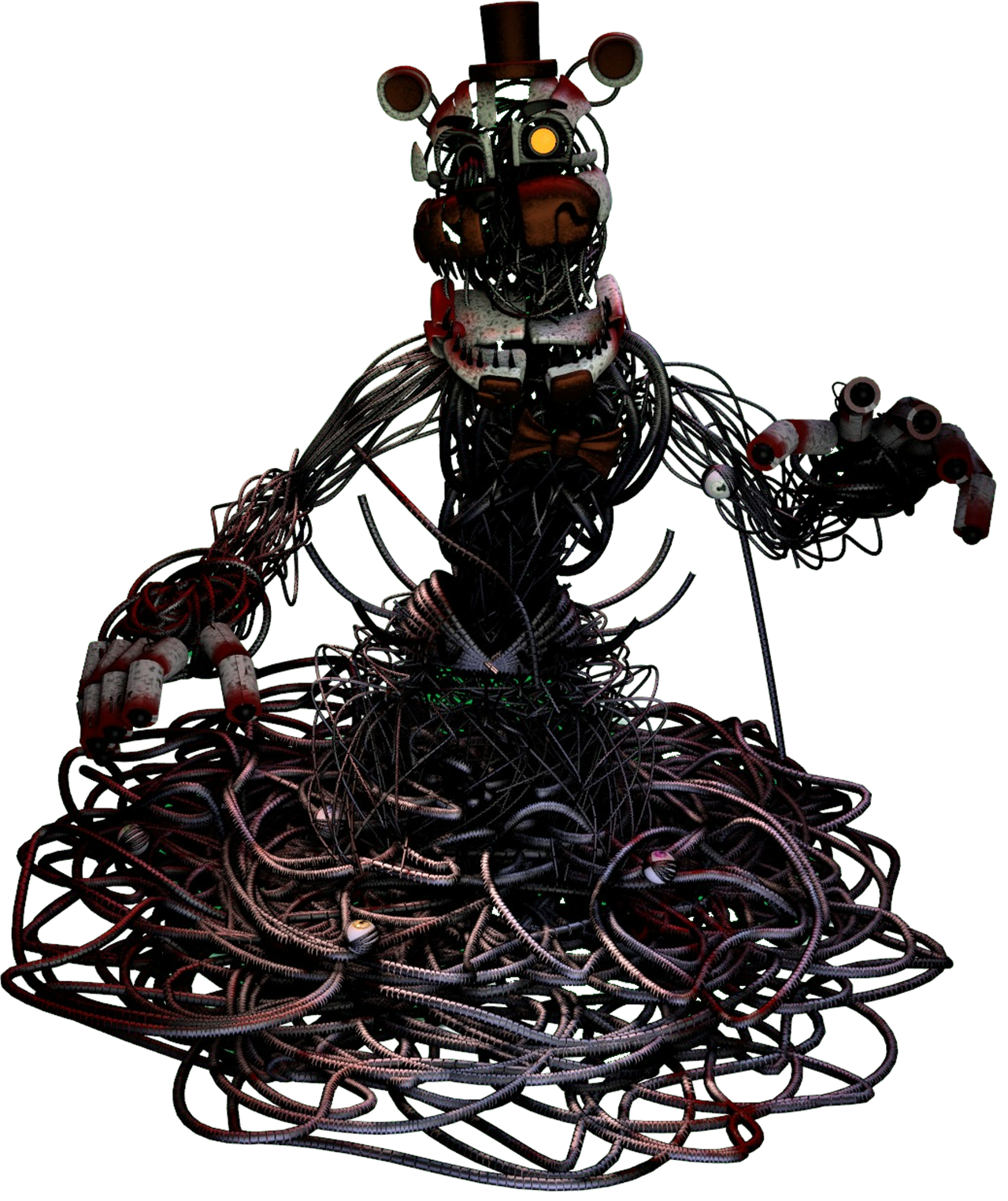 Renders de Molten Freddy en el salvage(modelo por