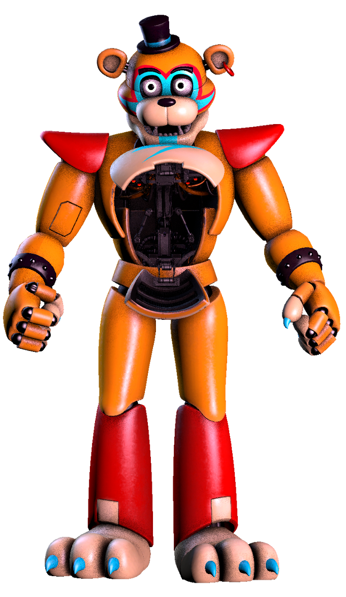 Glamrock Freddy Con La Cabina Abierta by DieguitoNikYTReal on DeviantArt