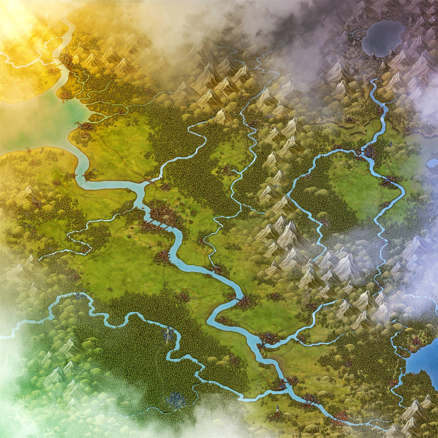 Unlabeled Regional Map by OctrisMaps on DeviantArt