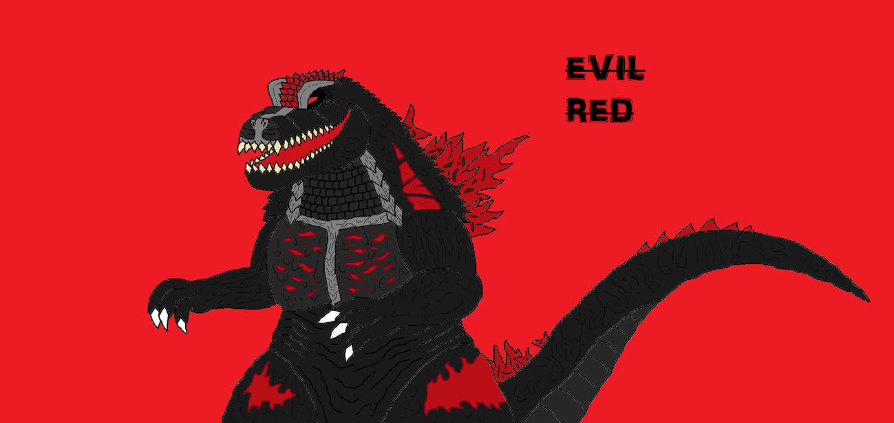 Evil Red Graphics Evil Red by GodzillaArt2004 on DeviantArt