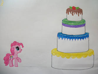 Pinkie vs. The Cake