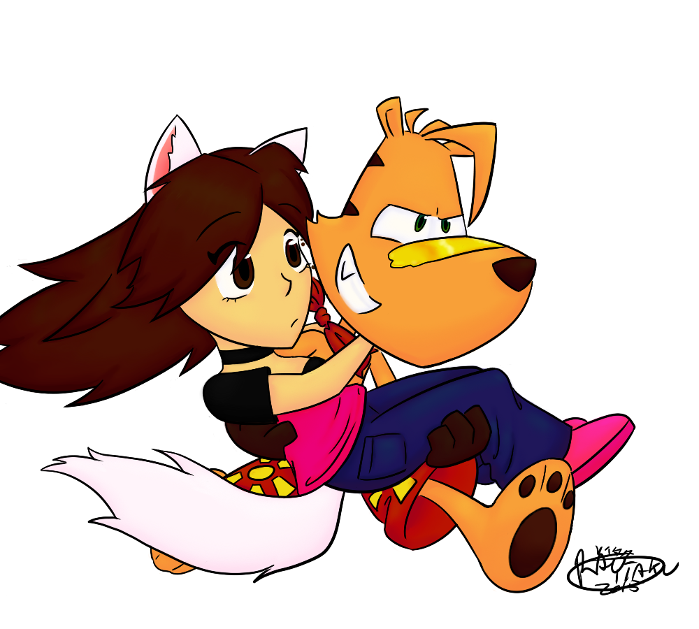 Art Trade With Kova360: TY and Abigail