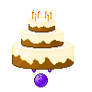 Overly-large cake :B