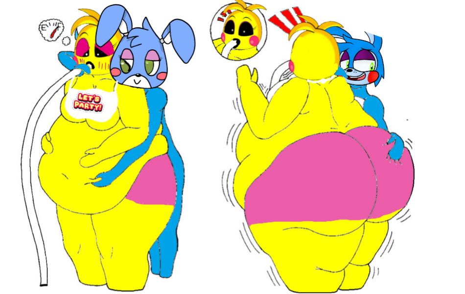 Fat Toy Chica Part 2 By Godzilla511-dafbx03 by maskmaster64 on DeviantArt.