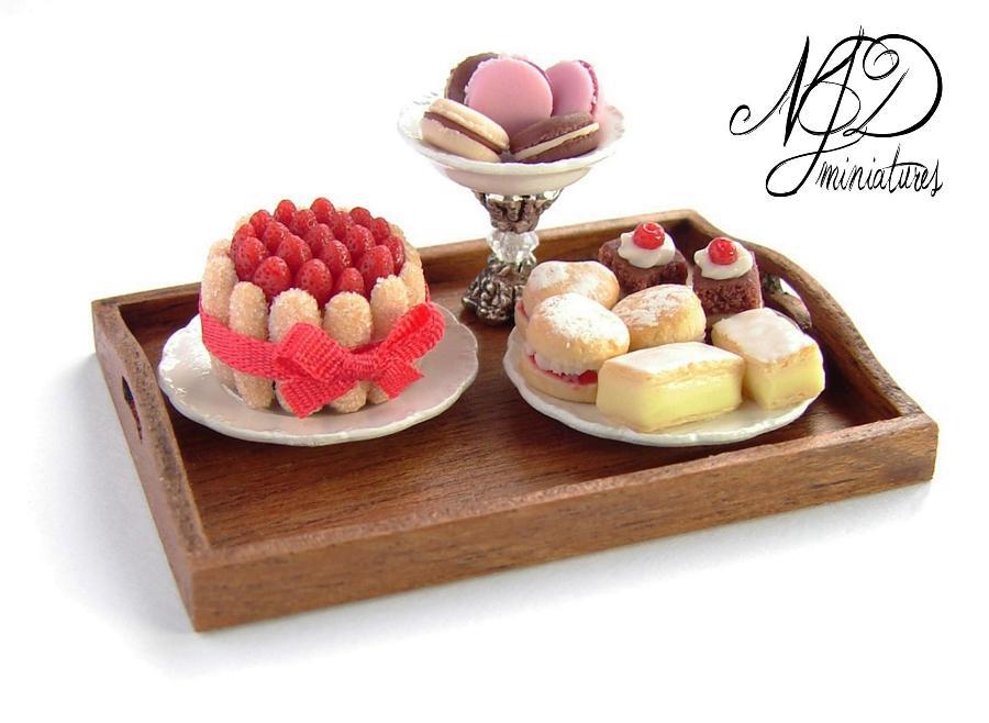 Sweet Treats Tray - NJD Miniatures by NJD-Miniatures