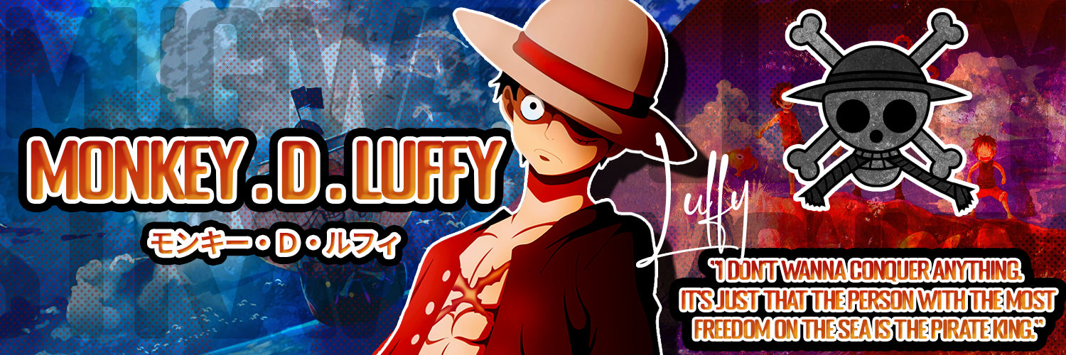 Luffy Banner By Theblessedtip97 On Deviantart Luffy Banner By Theblessedtip97 On Deviantart